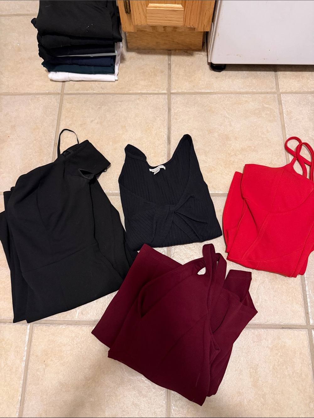 Ribbed Black V-Neck Camisole - Everyday Essential